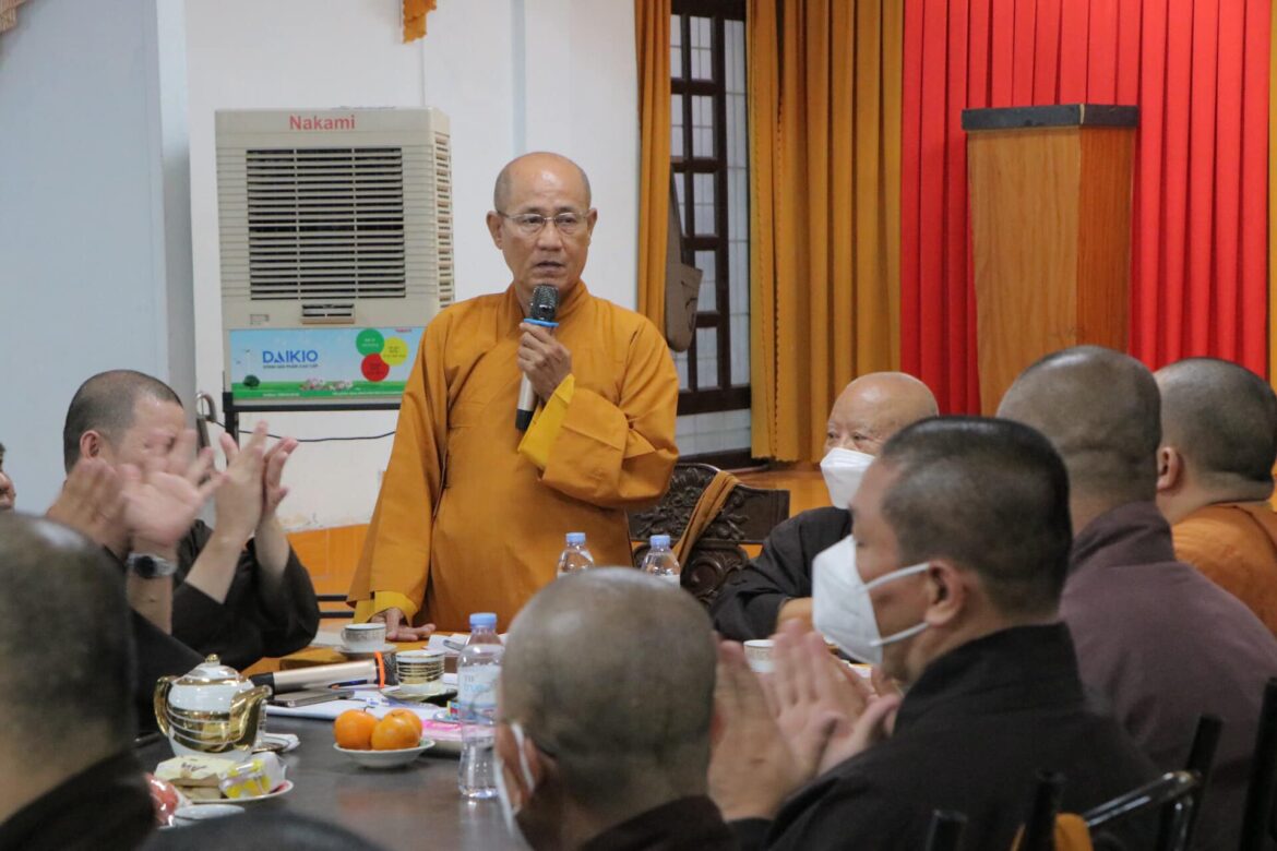 Thường trực BTS TP.Thủ Đức họp rà soát công tác tổ chức Đại lễ Phật đản