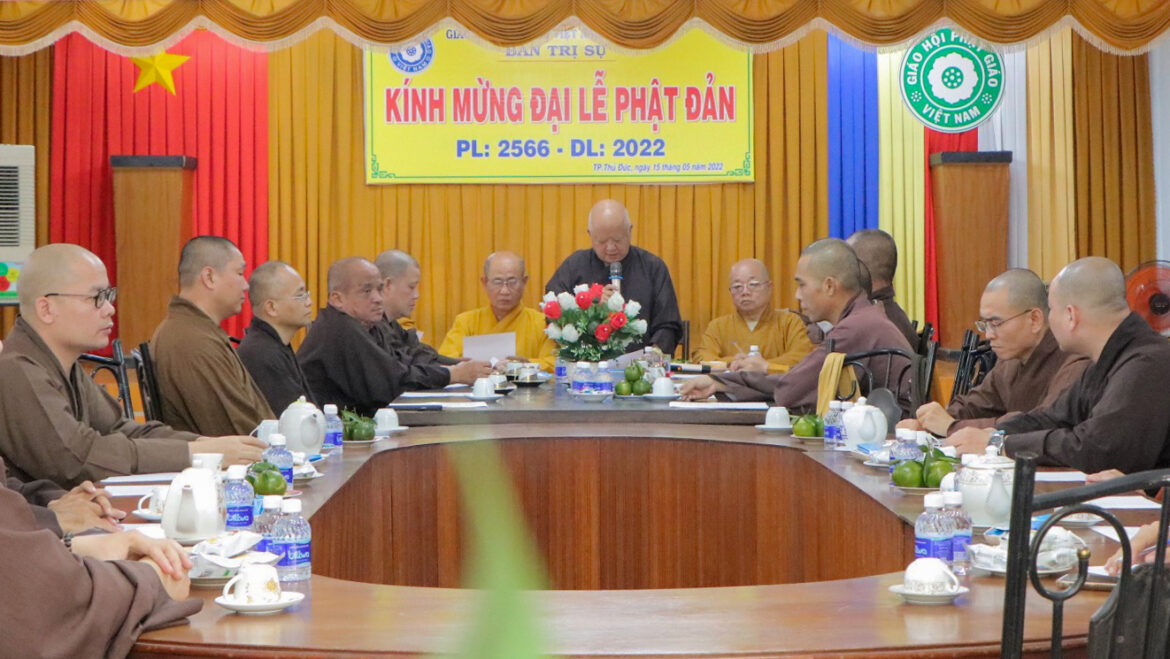 Thường trực Ban Trị sự GHPGVN TP.Thủ Đức họp triển khai công tác Phật sự