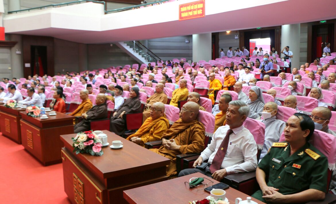 Tăng Ni Phật giáo TP.Thủ Đức tham dự họp mặt mừng xuân Quý Mão 2023