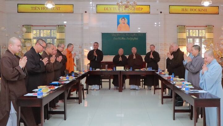 Lớp Sơ cấp Phật học TP.Thủ Đức họp mặt triển khai các hoạt động năm 2023